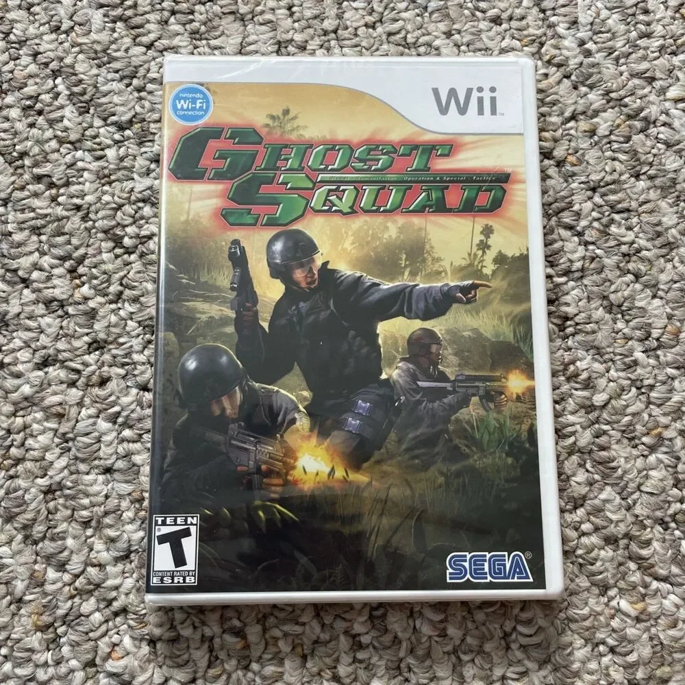 Ghost Squad (Nintendo Wii) BRAND NEW FACTORY SEALED